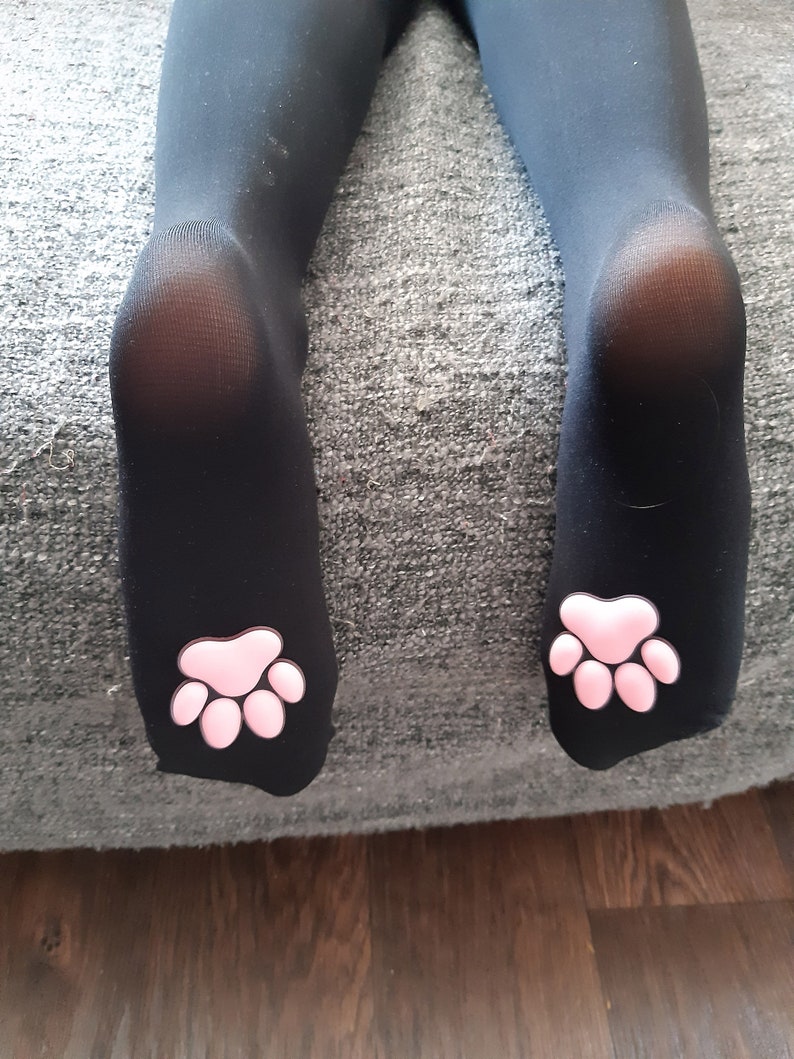 Cat socks small cat paws model cat cosplay girls cotton Etsy