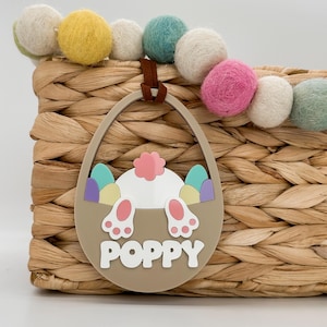 Personalized Easter Tag, Name Easter Tag, Custom Easter Tag, Easter Basket, Easter, Easter Tag, Easter Gift, Kids Easter