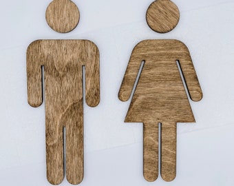 Door Signs - Bathroom