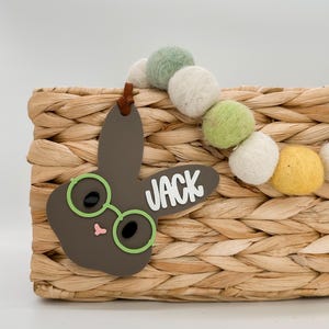 Personalized Easter Tag, Name Easter Tag, Custom Easter Tag, Easter Basket, Easter, Easter Tag, Easter Gift, Kids Easter
