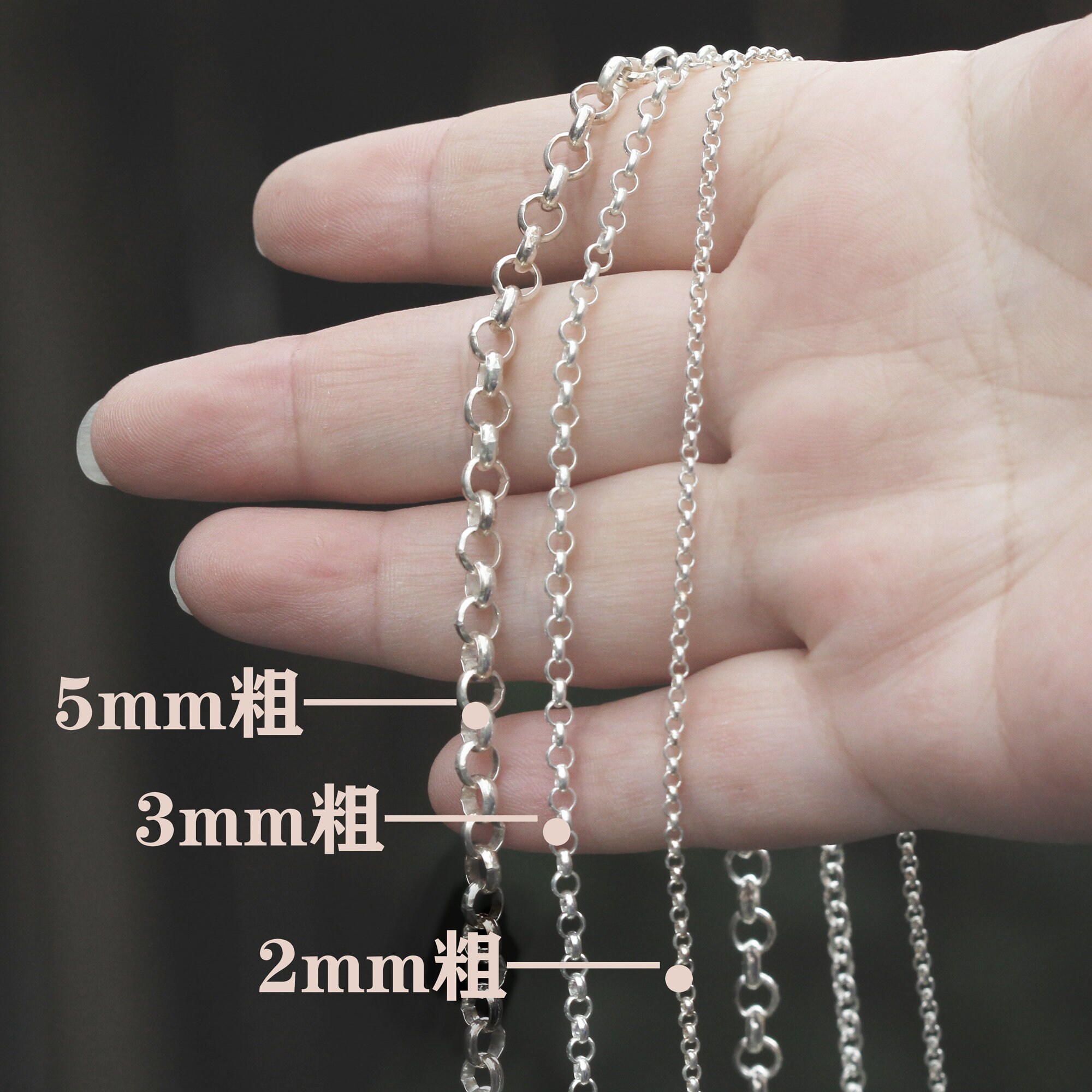 ネックレス・ペンダント Holly Chain Necklace [SIZE.1] 16-38