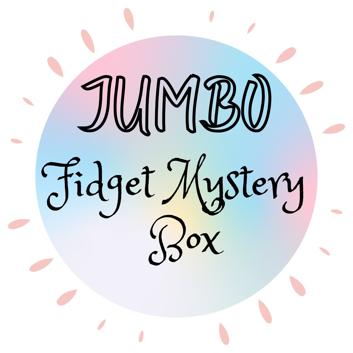 Jumbo Fidget Mystery Box/Bag Fidget Blind Bag Sensory Toys Etsy