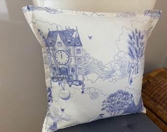 Angel Strawbridge - Escape to the Chateau Housses de coussin avec endos en toile du château - 17 po.