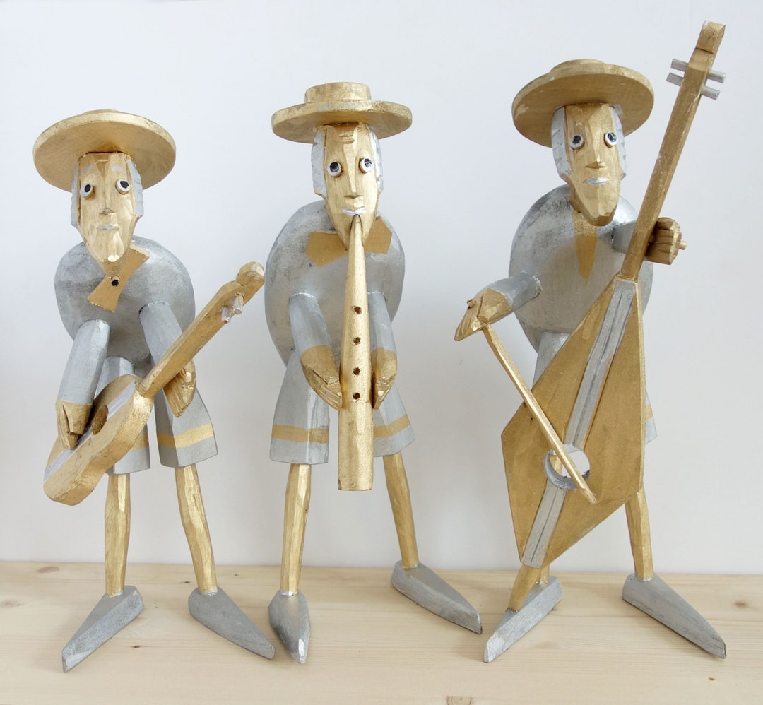 Flutist Figurine / Unique Figure of a Musician With Flute / Etsy UK