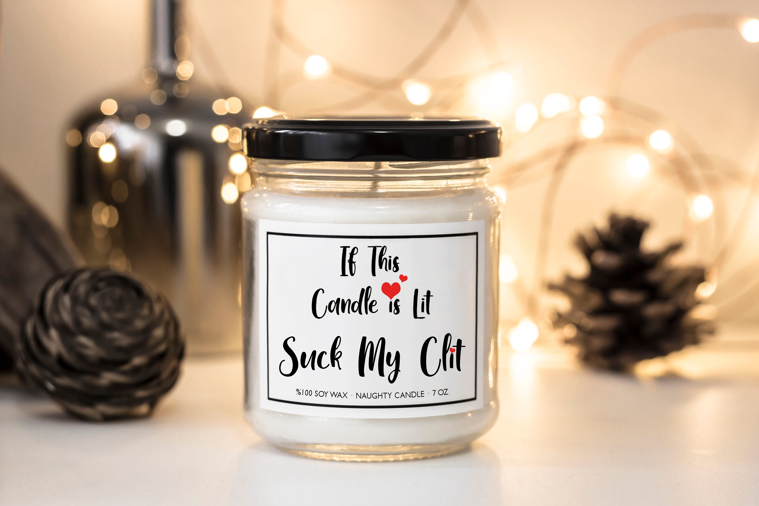 Suck My Clit Candle Gift for Her