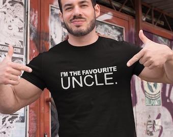 Funny Uncle T-shirt Favorite Uncle Birthday Gift Tee