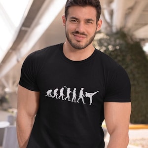 Karate Evolution T-Shirt: Martial Arts Unisex Gift Top