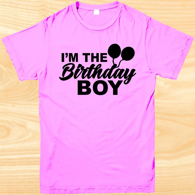 Birthday Funny Tshirt, Kids I'm the Birthday Boy T Shirt, Boys Funny