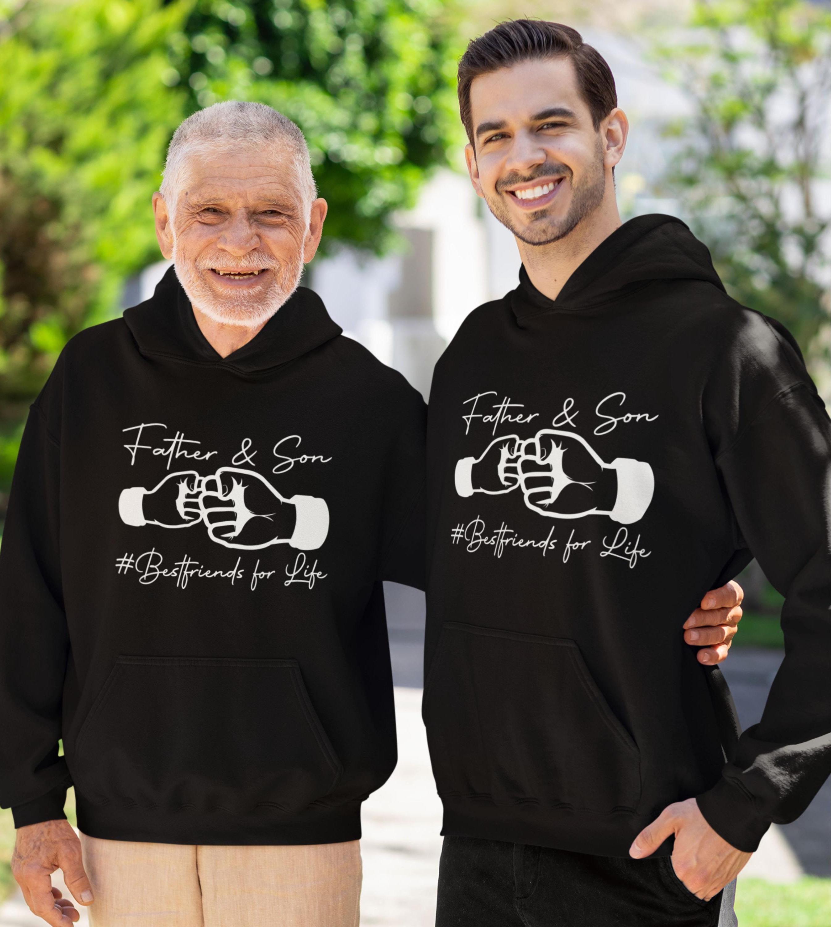 Father son hoodies clearance
