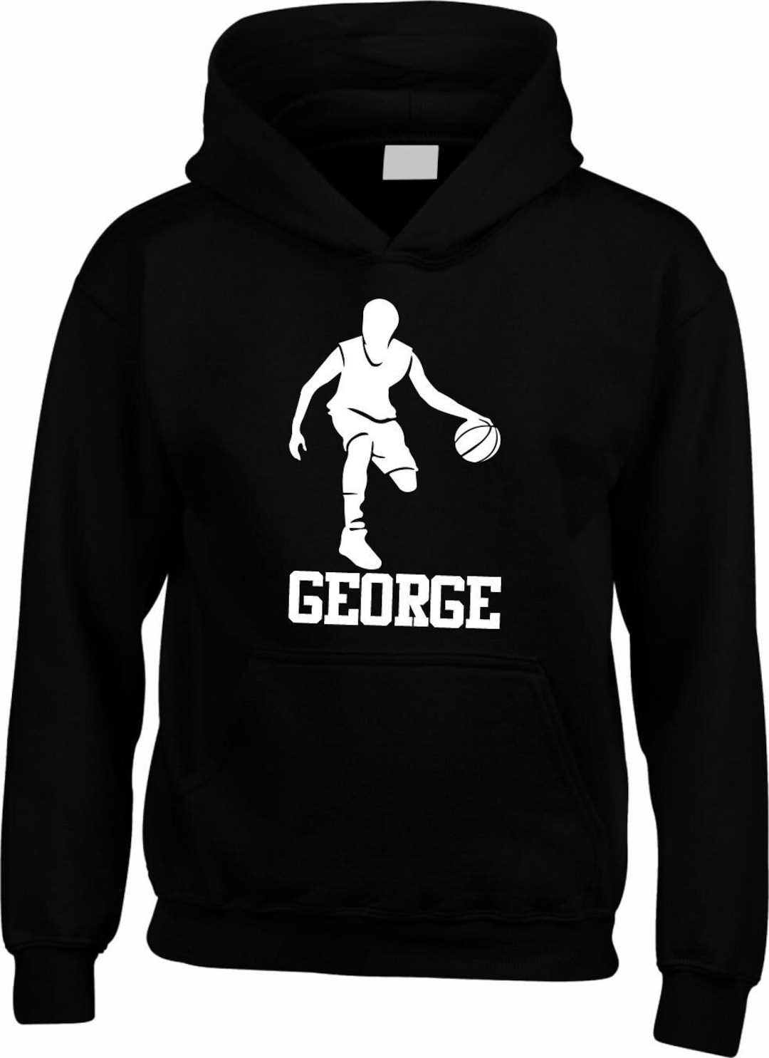 Personalised Hoodie Basketball Player Hoody Sports Club Basketballer