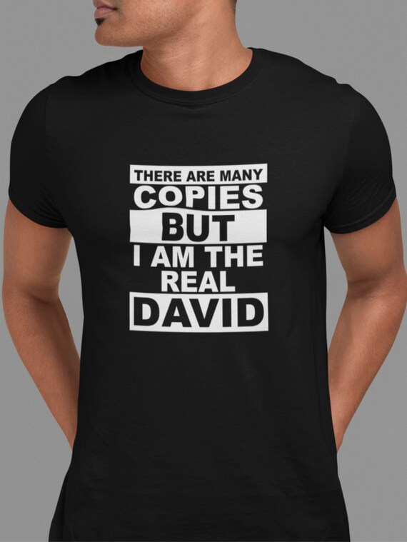 Buy Personalised T-shirt There Many Copies but I Am Real Any Online in India - Etsy