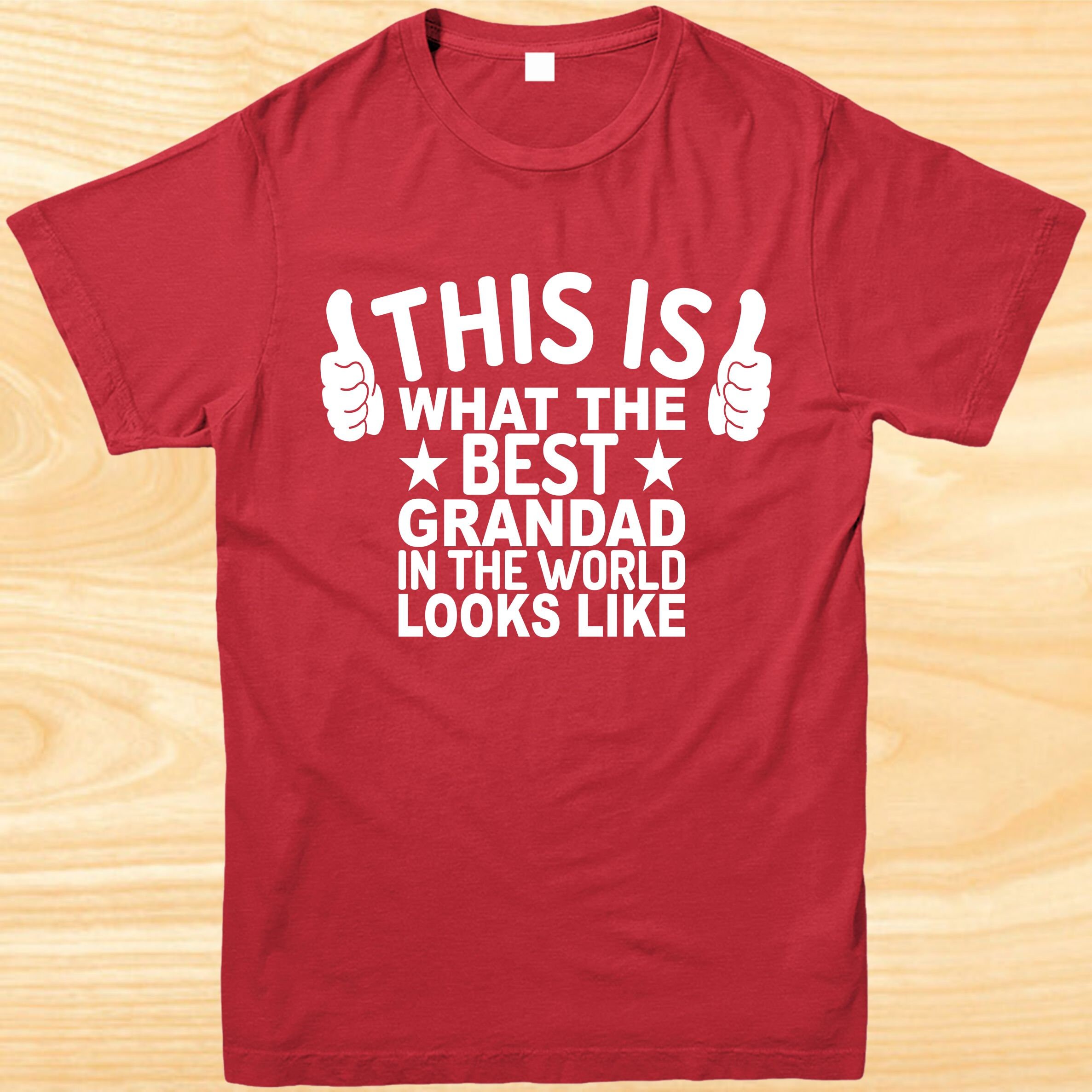 Grandad Tshirt This is What the Best Grandad in the World Etsy