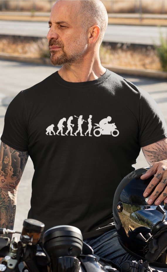biker evolution t shirt
