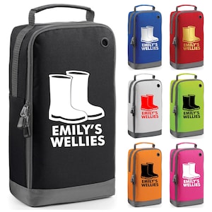 Gummistiefel Gummistiefel Gummistiefel Tasche mit Name Motiv Mädchen Schlittschuhlaufen Sportlich Geschenk Sport Show/Accessoire Gummistiefel Gummistiefel