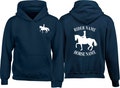 Personalised Horse Hoodie Equestrian Xmas Gift for Boys Girls and Adults
