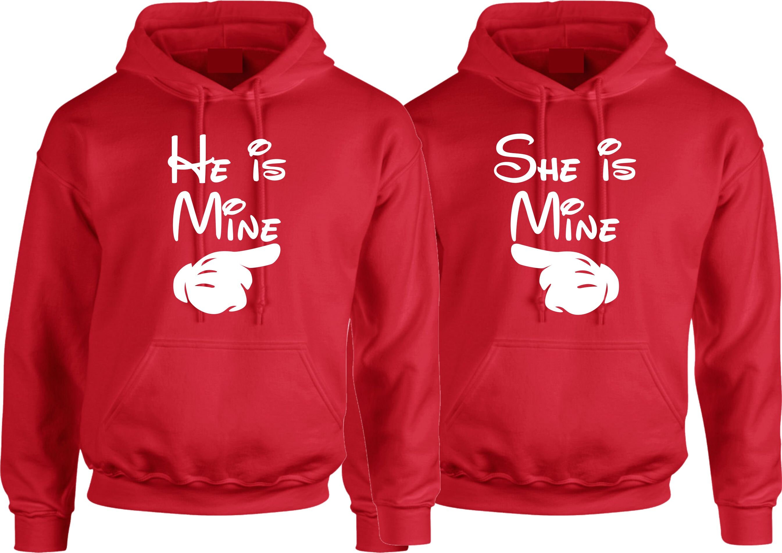 His & Hers Couple Hoodies – Custom Name Matching Sweatshirts | Perfect For Couples