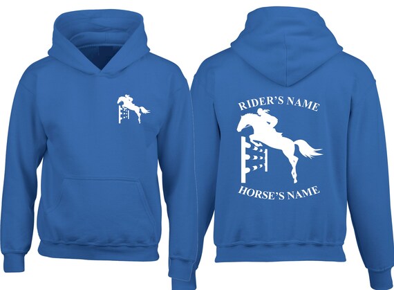 Personalized equestrian hoodie sales