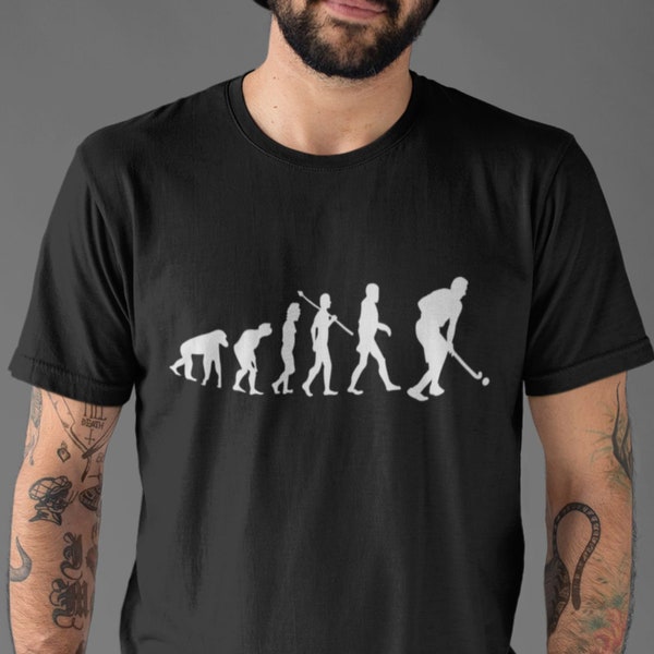 Evolution of Hockey T-shirt Evolve Hockey Player, Hockey T shirt, Hockey Shirt, Hockey Ground Tshirt, Gift For Player, Tee Top