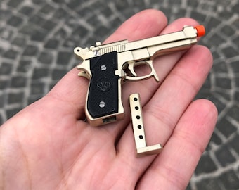ベレッタ 92fs — 2 mm ミニチュアガン - Etsy 日本