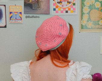 Watermelon Beret *CROCHET PATTERN*