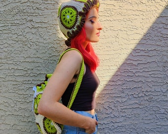 Kiwi Backpack and Bucket Hat *PATTERN* *Crochet*