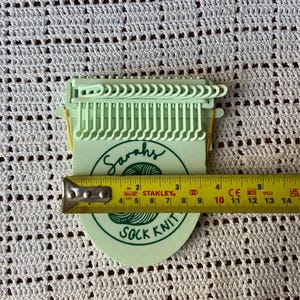 Sarah's 17 Hook Sock Darner: Speedweve Darning Loom, Patch Mender