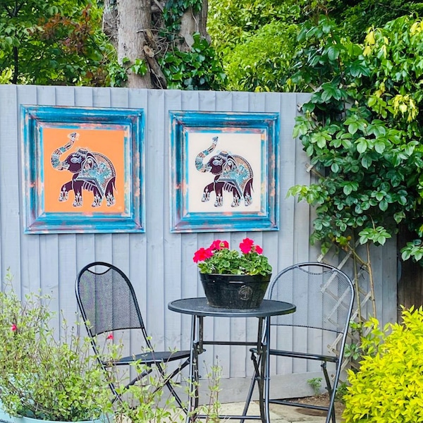 Outdoor Wall Art Etsy