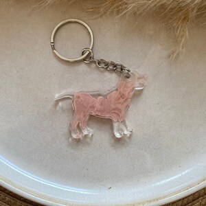 Dog keychain