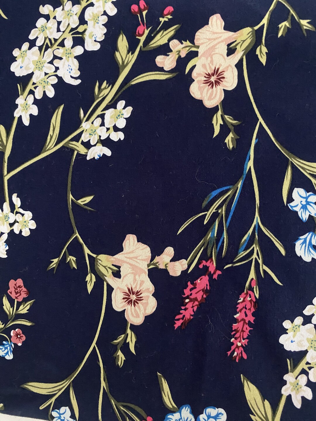 Stretch Gorgeous Floral Patch, Soft Fabric, Easy to Apply to Fix Holes ...