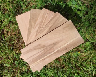 5 Pieces Wood Burning Plate (230*100*15mm) Art supplies, wood supply, decorative driftwood, wood slab, wood platter, wood sheets wood planks