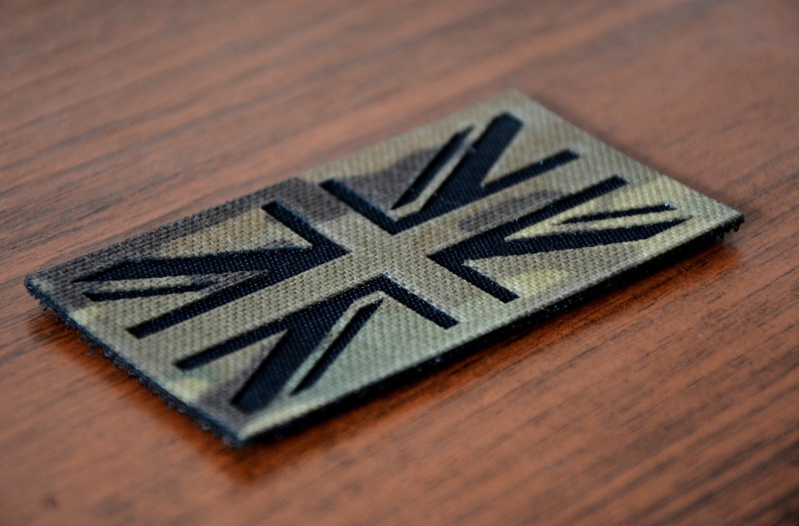 Velcro Custom PATCH / Personalized ARMY Tactical Union Jack Etsy