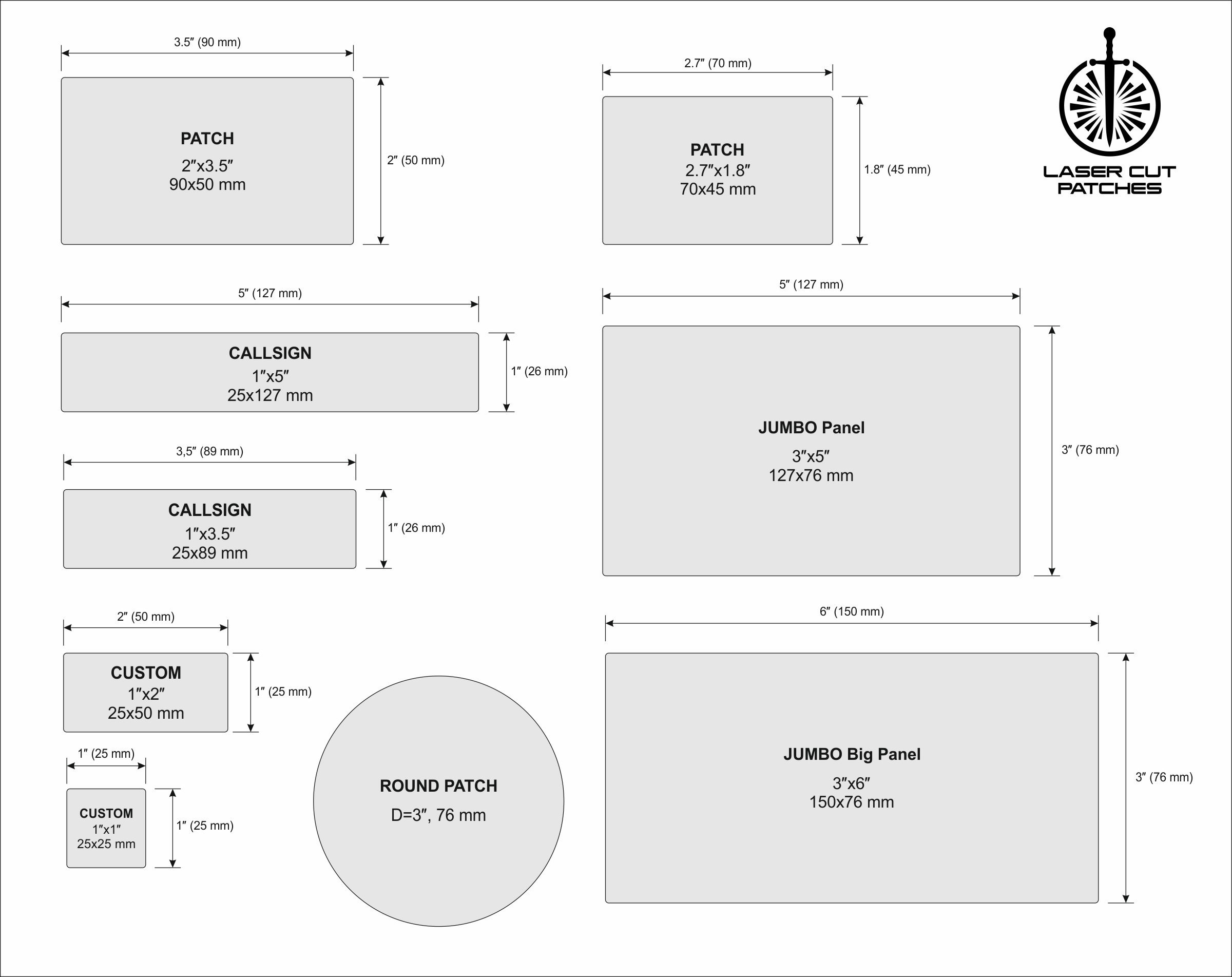 2x6 POLICE/SHERIFF Patch w/Hook VELCRO® — ATLAS Consulting Group