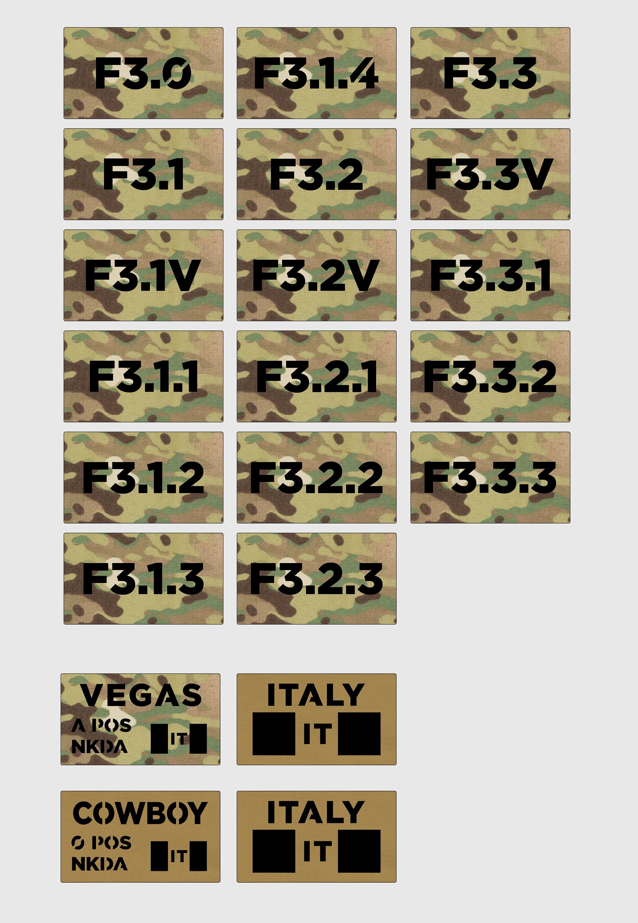 CUSTOM / Personalized lasercut Tactical Army Patches call sign Etsy