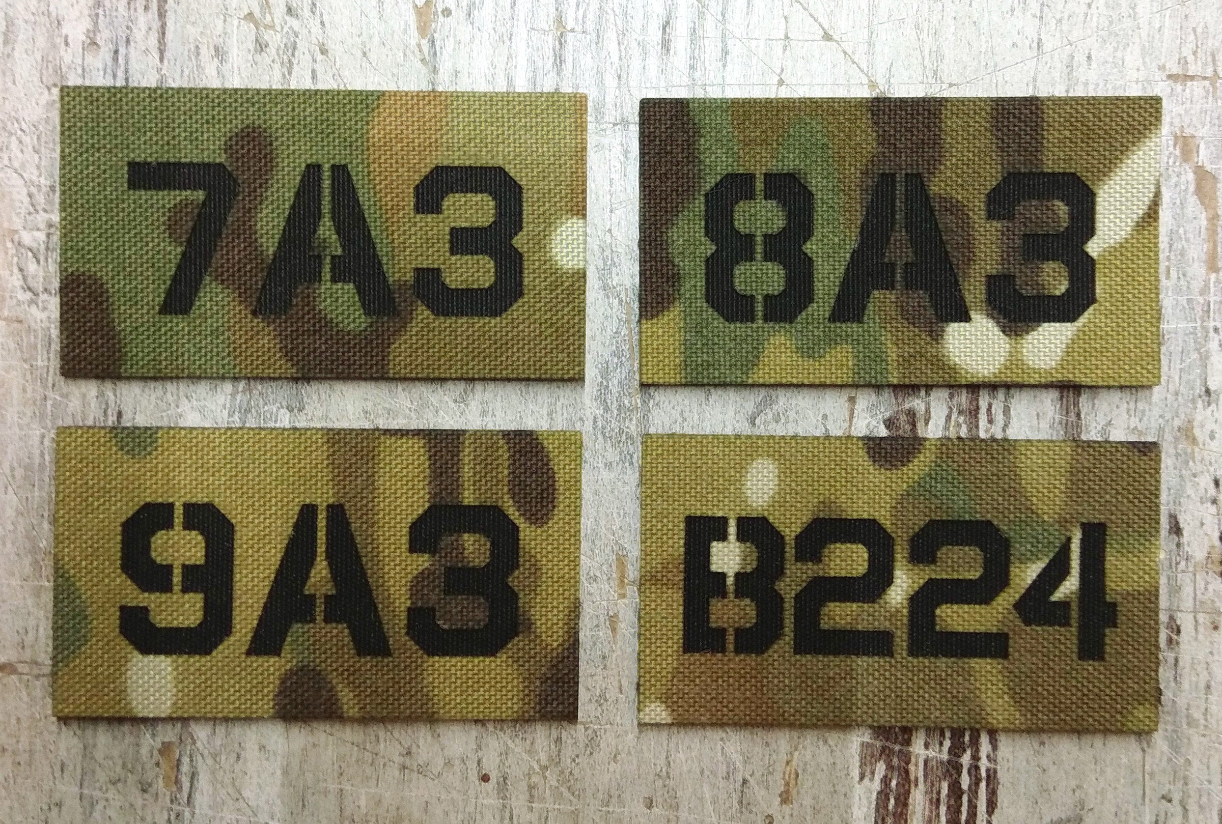 3.5x2 Tactical Army VELCRO CUSTOM PATCH / Etsy