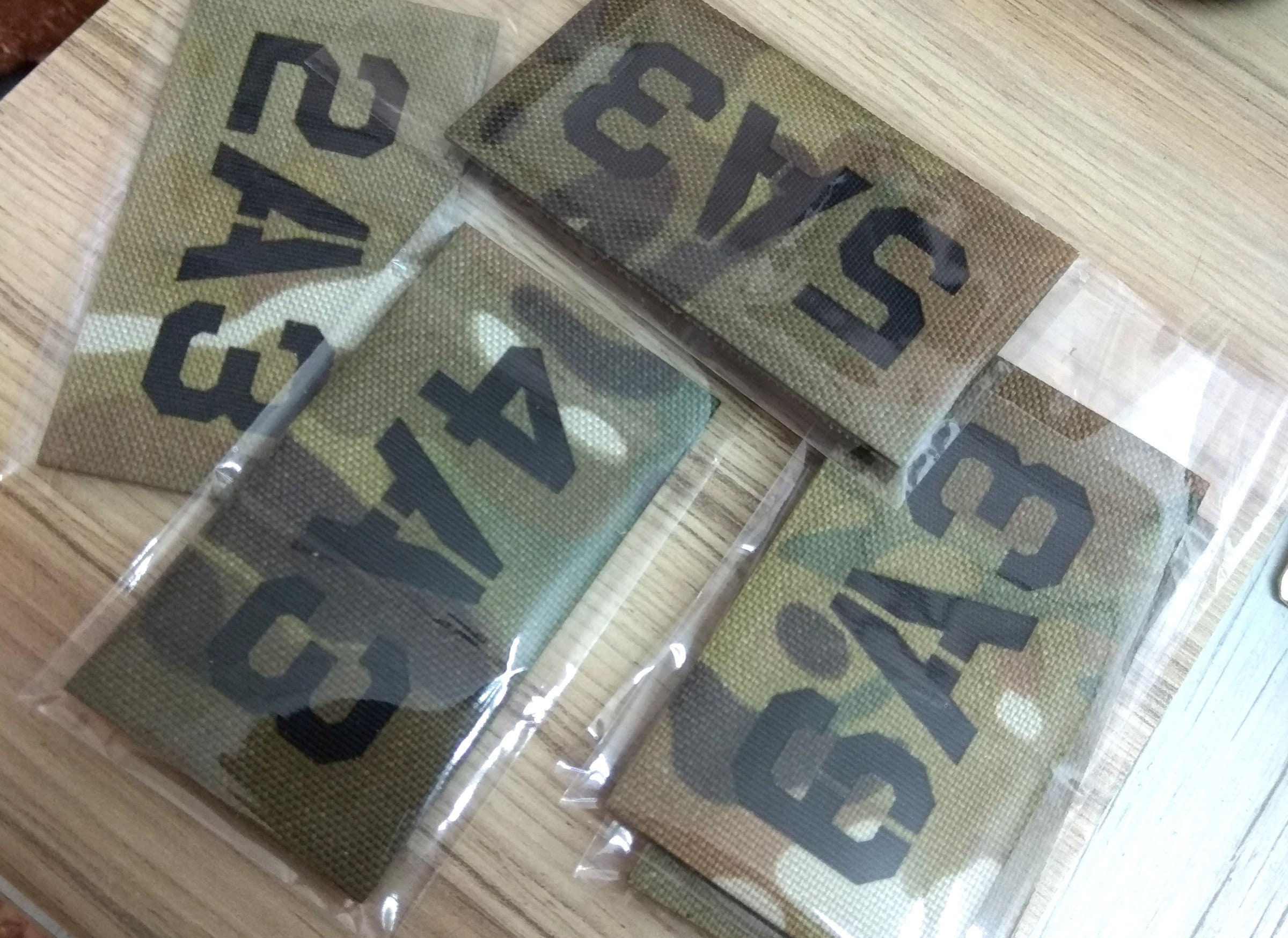 3 5x2 Tactical Army Velcro Custom Patch Etsy