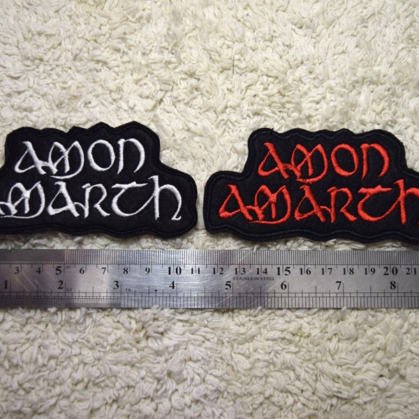 Amon Amarth Band Patch gestickter Melodic Death Metal Rock Patch für die Jacke