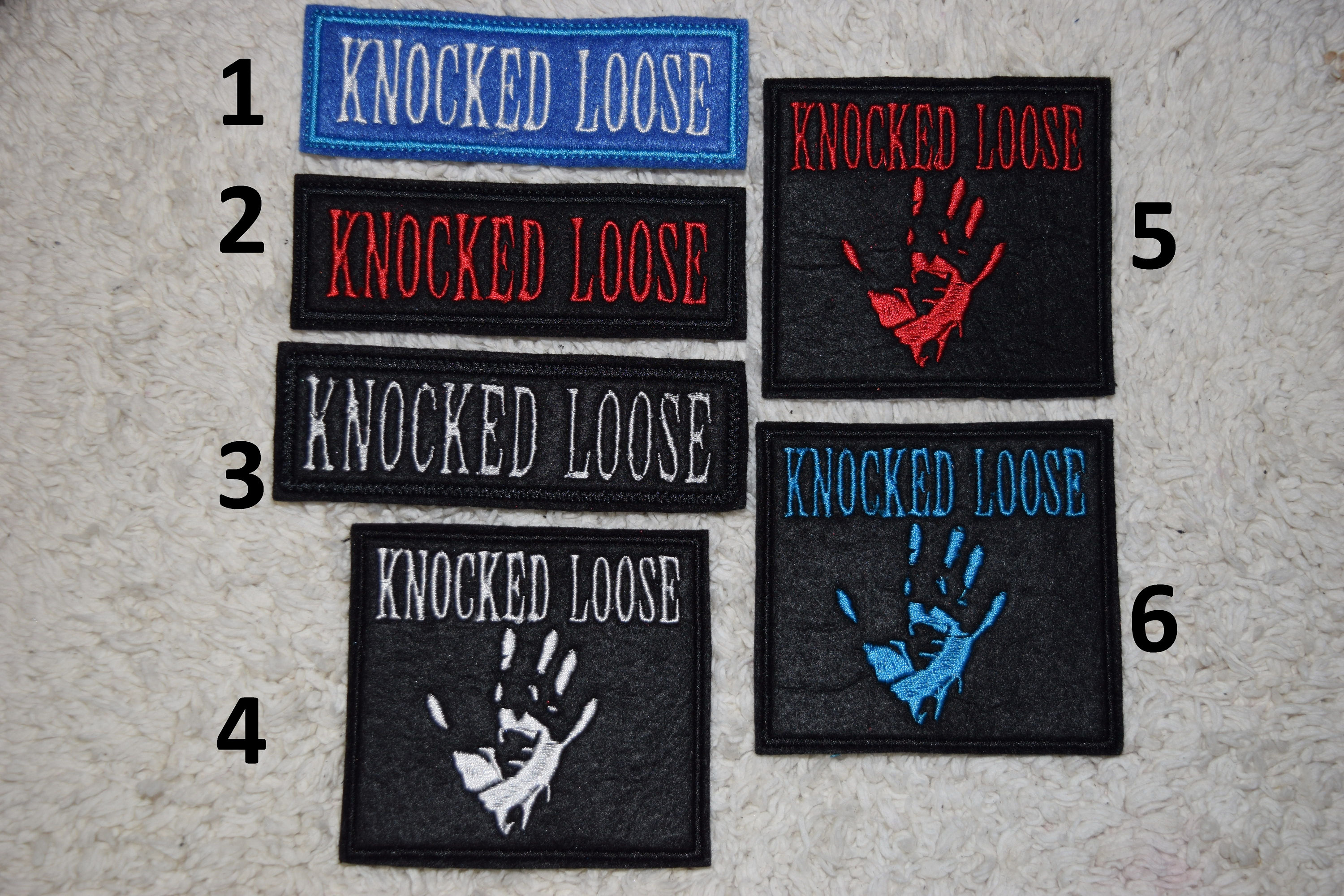 Jual Tshirt Band KNOCKED LOOSE 'Mistakes Like Fractures