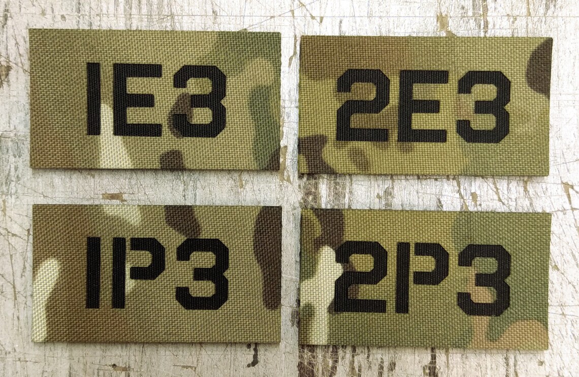 3.5x2 Tactical Army VELCRO CUSTOM PATCH / Etsy
