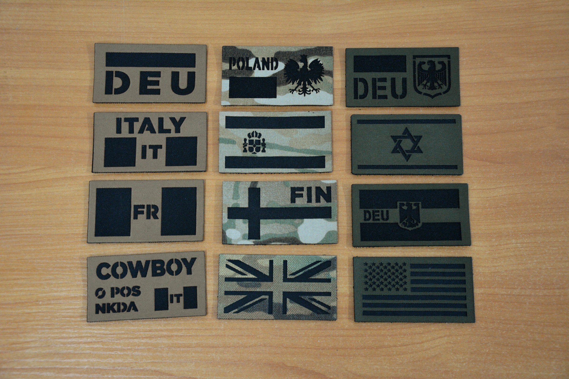 3.5x2 Tactical Army VELCRO CUSTOM PATCH / Etsy