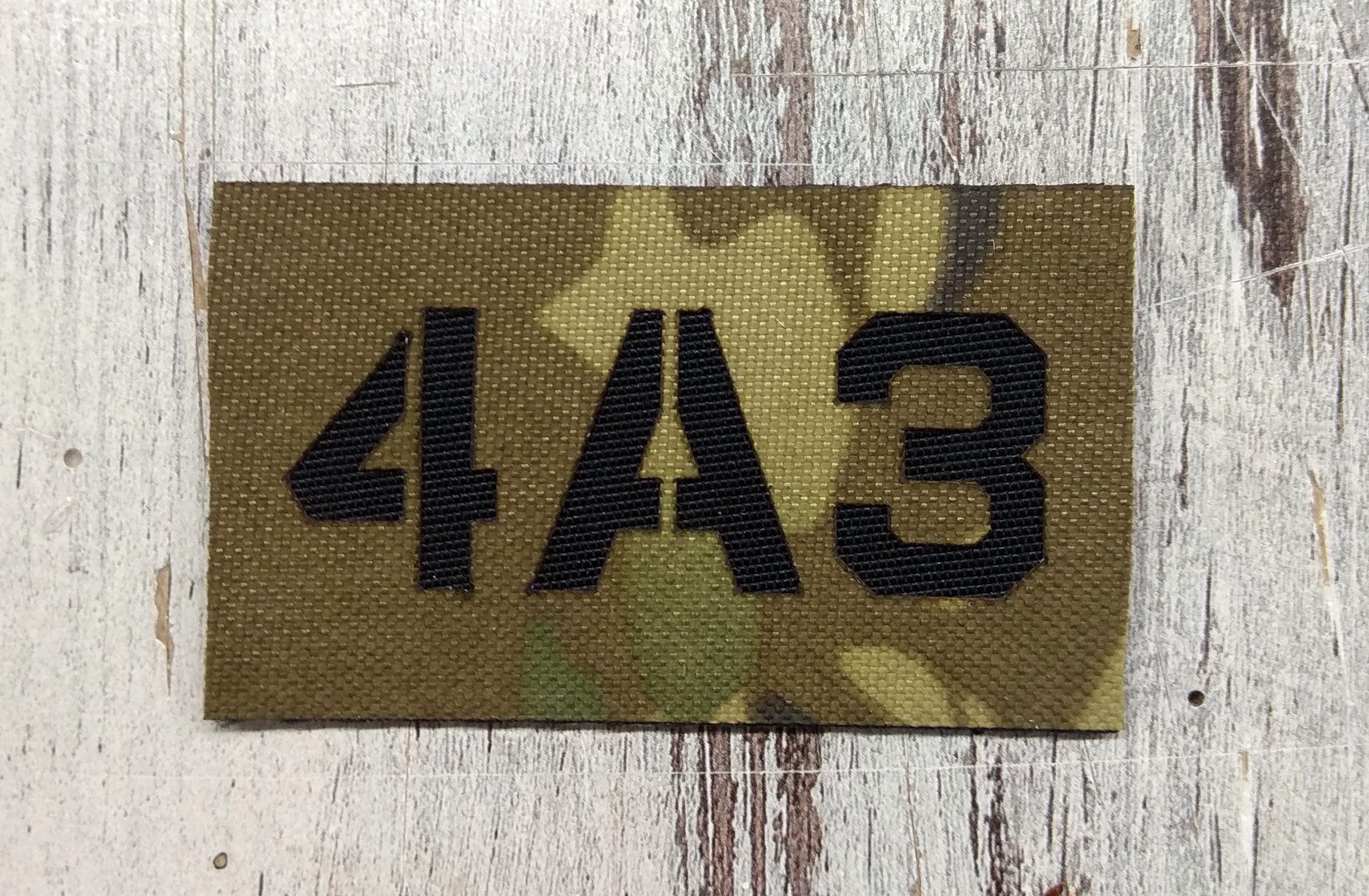 3.5x2 Tactical Army VELCRO CUSTOM PATCH / Etsy