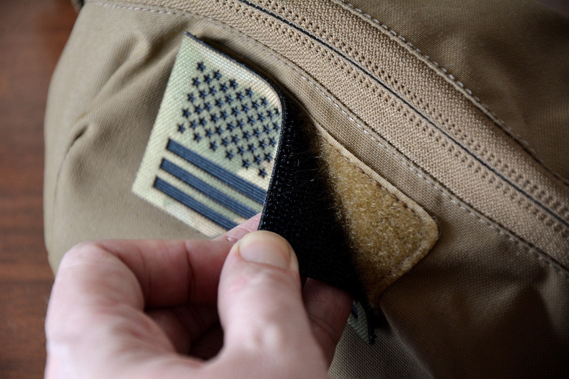 VELCRO CUSTOM patch Forward US Flag Tactical. Laser Cut Etsy