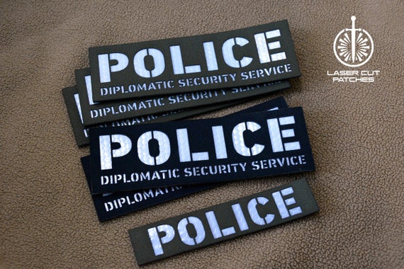 Custom Police Patches - Free Setup - High Quality and Durable