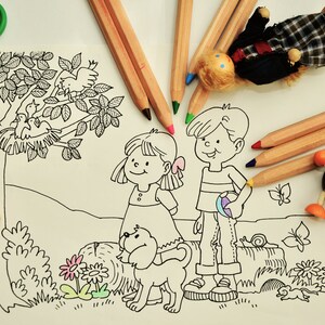 My Vacation Colouring Books