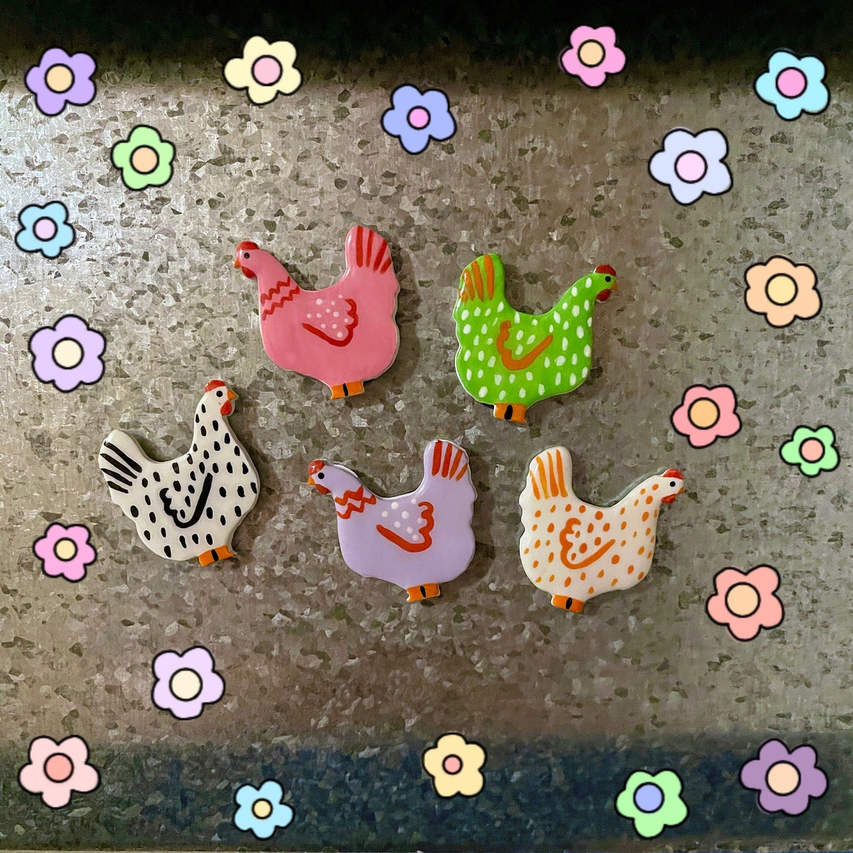 Chicken Magnets - Etsy