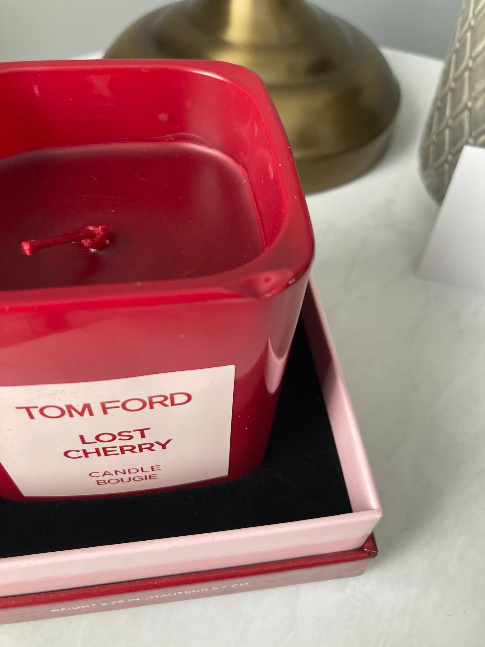 TOM FORD Lost Cherry Candle 200g in box slight chip Etsy