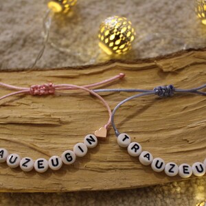 Maid of Honor Bracelet - Team Bride Bracelets - Hen Party - Bridesmaid - Bracelet - Maid of Honor