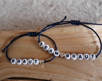 JGA Bracelet - Team Bride Bracelets - Hen Party - Bridesmaid - Bracelet