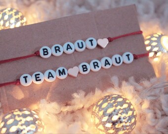 JGA Bracelet - Team Bridal Bracelets - Hen Party - Bridesmaid - Bracelet
