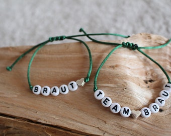 JGA Bracelet - Team Bride Bracelets - Hen Party - Bridesmaid - Bracelet