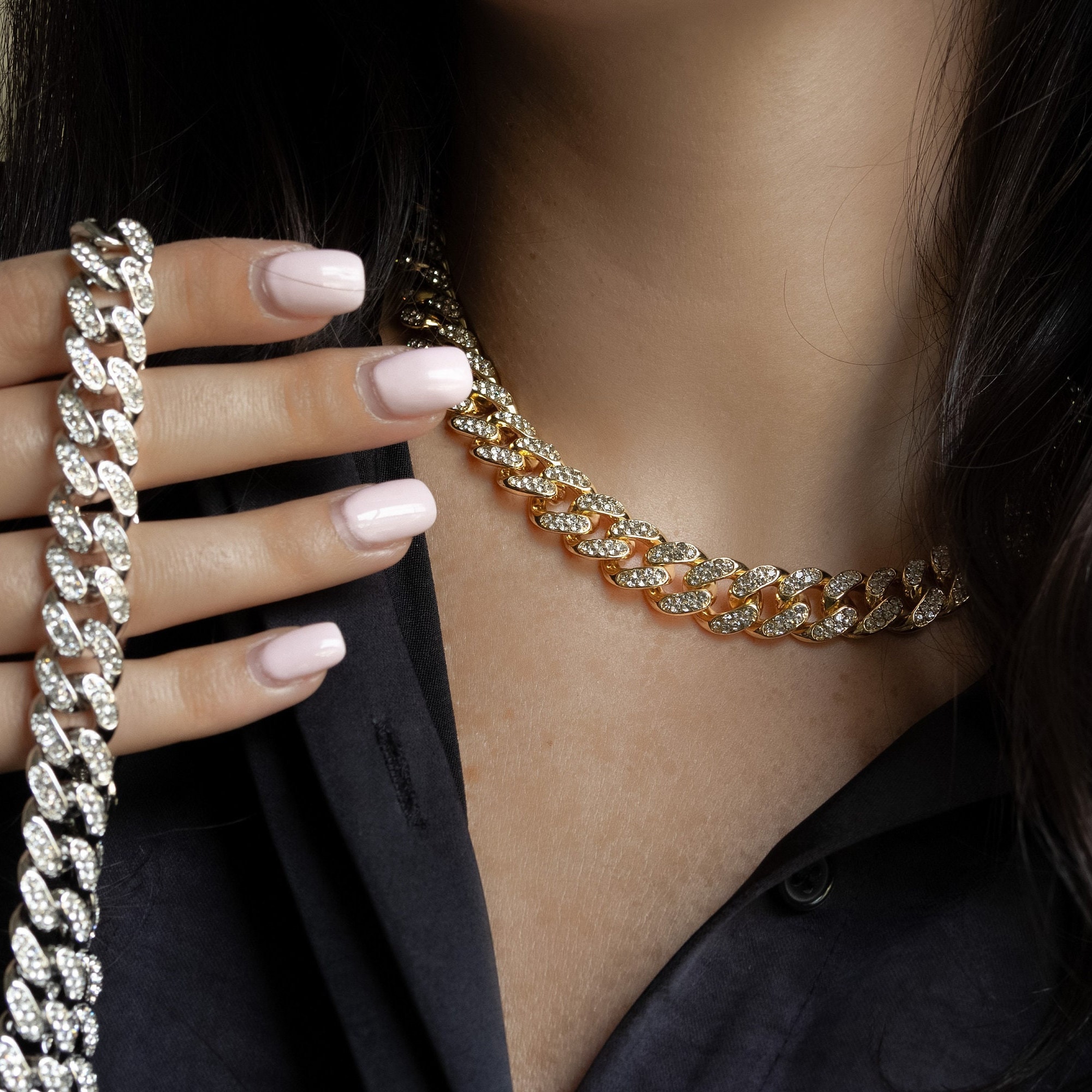 Cuban Link Choker Cuban Link Choker